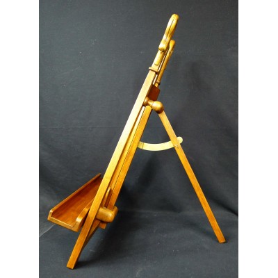 PAINTER EASEL in WOOD, SWAN HEADS, Adjustable height