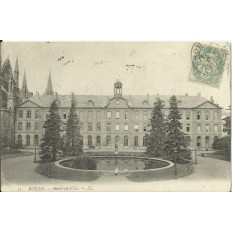 CPA: ROUEN, L'Hotel-de-Ville en 1900.