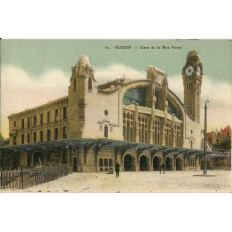 CPA - ROUEN, Gare de la rue Verte - vers 1930