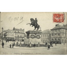 CPA - ROUEN, Statue de Napoléon Ier - Années 1900