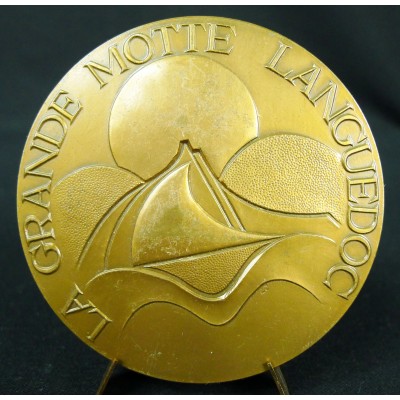 MEDAILLE BRONZE, ROY sc. LA GRANDE MOTTE, LANGUEDOC 1982.