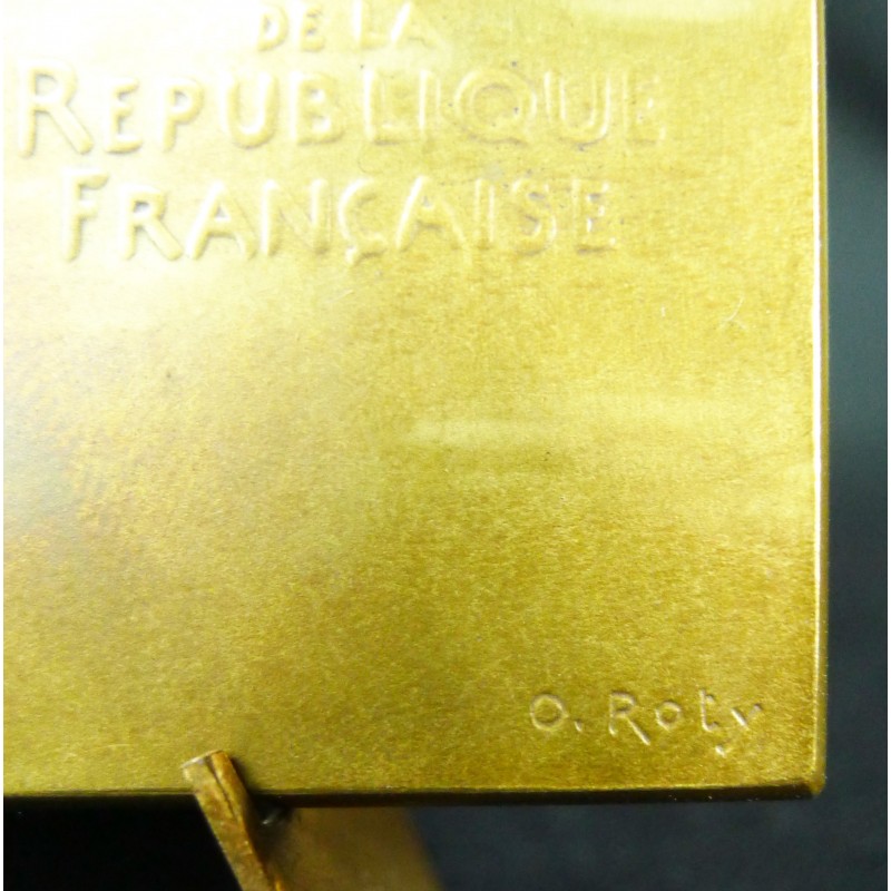 TROISIÈME RÉPUBLIQUE Médaille pour l’élection de Sadi Carnot fme_795528