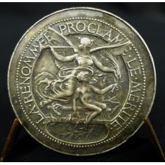 MEDAILLE BRONZE, H.NAUDE sc. CONCOURS MUSICAL 1901, ARCUEIL-CACHAN (SEINE).