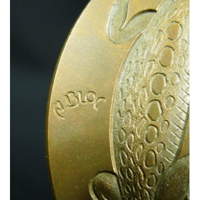 MEDAILLE BRONZE, BLOC sc. LA FAUNE, LA FLORE...