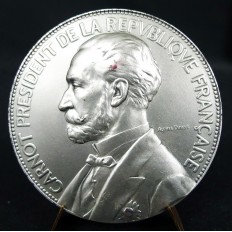 MEDAILLE BRONZE, Alphée DUBOIS sc. CARNOT PRESIDENT DE LA REPUBLIQUE.