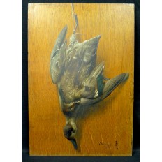 Arsène Symphorien SAUVAGE (XIX), STILL LIFE, HUNTING TROPHY (DUCK).