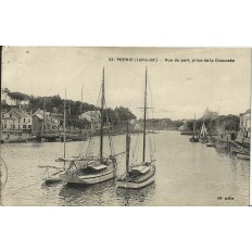 CPA: PORNIC, vue du Port, années 1920