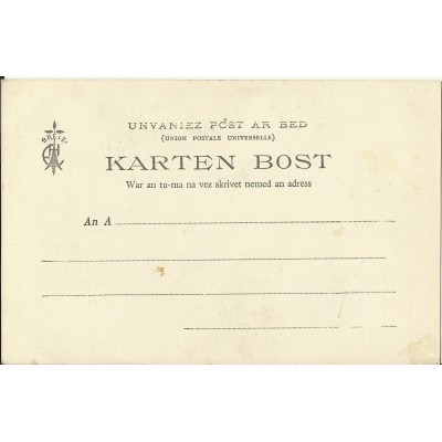 CPA: BREIZH, Les Chansons de Botrel, vers 1910 (1)