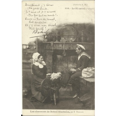 CPA: BREIZH, Les Chansons de Botrel, vers 1910 (12)