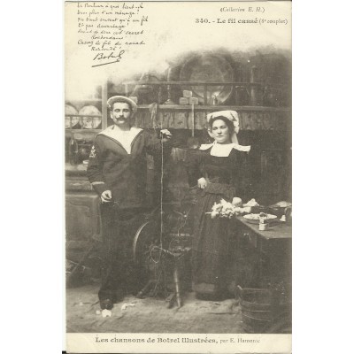CPA: BREIZH, Les Chansons de Botrel, vers 1910 (14)