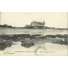 CPA: ST-BREVIN-L'POCEAN, Rochers et Casino du Pointeau, années 1910
