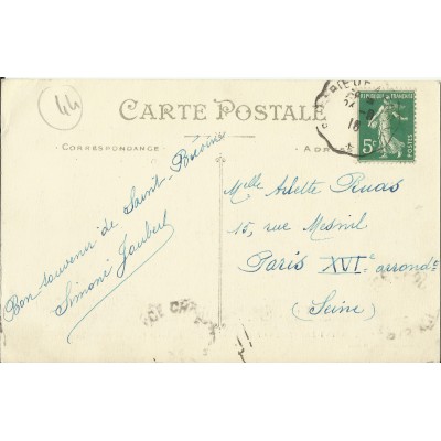 CPA: ST-BREVIN-L'POCEAN, Rochers et Casino du Pointeau, années 1910