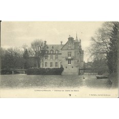 CPA - LORREZ-le-BOCAGE, Une vue du CHATEAU - Années 1900