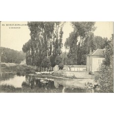 CPA: MORET-SUR-LOING, L'Abreuvoir, vers 1900