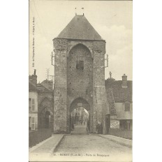 CPA: MORET-SUR-LOING, Porte de Bourgogne, vers 1900