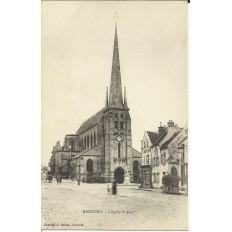 CPA - NEMOURS - L'Eglise Saint-Jean - Années 1900