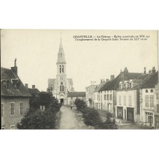 CPA: CHANTELLE-LE-CHATEAU, L'Eglise, vers 1910
