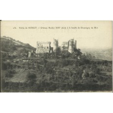 CPA: Vallée de SIOULE, Chateau Rocher, vers 1910