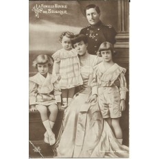 CPA: BELGIQUE, La Famille Royale, vers 1910