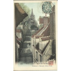 CPA: GIEN - Rue des 35 degrés - Années 1900