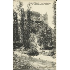 CPA: CHANTELLE, Moulin des Pierres et Chateau, vers 1910