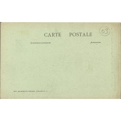 CPA: CHANTELLE, Remparts du Vieux-Chateau, vers 1900