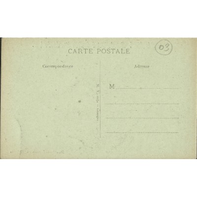 CPA: CHANTELLE, Le Chateau, Le Prieuré, vers 1910
