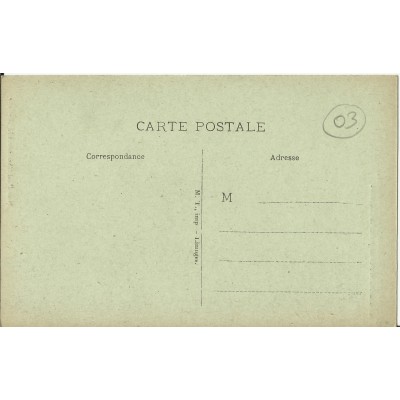 CPA: CHANTELLE, Remparts du Chateau, Tour du Prieur de Mareschal, vers 1910