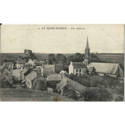 CPA: LA ROCHE-MAURICE, Vue Générale, vers 1910