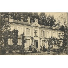 CPA: TRICQUERVILLE, Le Presbytère, vers 1900.