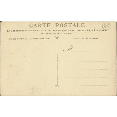 CPA: TRICQUERVILLE, Le Presbytère, vers 1900.