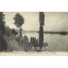 CPA: de CAUDEBEC-en-CAUX à VILLEQUIER, Bords de la Seine, Années 1900