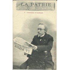 CPA: Journaux et Lecteurs, LA PATRIE, vers 1900.