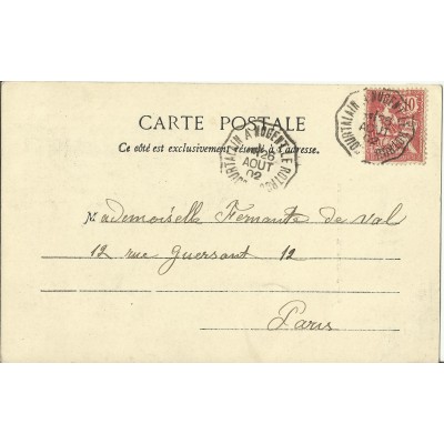 CPA: Journaux et Lecteurs, L'AUTO-VELO, vers 1900.