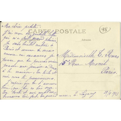 CPA - SAINT-GERMAIN-en-LAYE, Le Rosarium - Années 1910