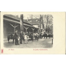 CPA: PARIS, Jardin d'acclimatation, Au Repos - Années 1900