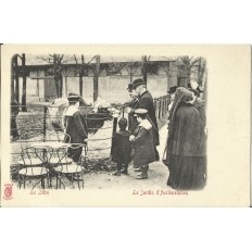 CPA: PARIS, Jardin d'acclimatation, Le Zébu - Années 1900