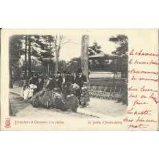 CPA: PARIS, Jardin d'acclimatation, Dromadaire & Chameaux - Années 1900