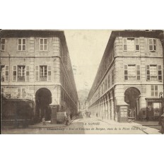 CPA: CHAMBERY, Rue de la Colonne de Boignes, Années 1900