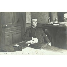 CPA: PARIS, La Sorbonne, M.Le Professeur Martha - Années 1900