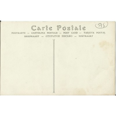 CPA: PARIS, Crue 1910, Effondrement de la Voute d'un Egout.