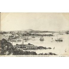 CPA: Vue Générale de la Rade et du Port de FORT-DE-FRANCE, vers 1900.