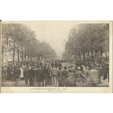 CPA: PARIS, Catastrophe du dirigeable PAX, 1902.