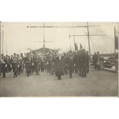 CPA: Rencontre LOUBET/NICOLAS II, 1902, Cronstadt. Revue des Marins.