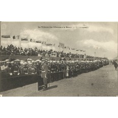 CPA: Rencontre LOUBET/NICOLAS II, 1902, Krasnoe Selo,Tribune des Officiers.