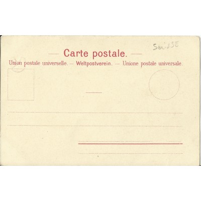 CPA: SUISSE, Die Letzte Post vom St.Gotthard, années 1900