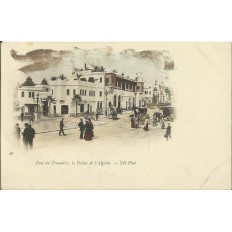 CPA: Exposition Universelle 1900, Palais de l'Algérie, Parc du Trocadéro.