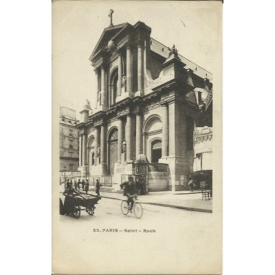 CPA: PARIS, Saint-Roch, vers 1900