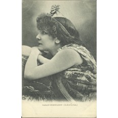 CPA: Portrait de Sarah BERNHARDT (Cléopatre), vers 1900.