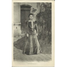 CPA: Maria DAURIGNAC, soeur de Thérèse HUMBERT, vers 1900.